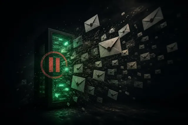 Suspendovan nalog jer sajt šalje spam mejlove