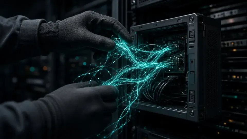 Removing hidden scripts from the server disk