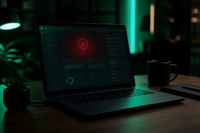 Znaci da je sajt hakovan na ekranu laptopa